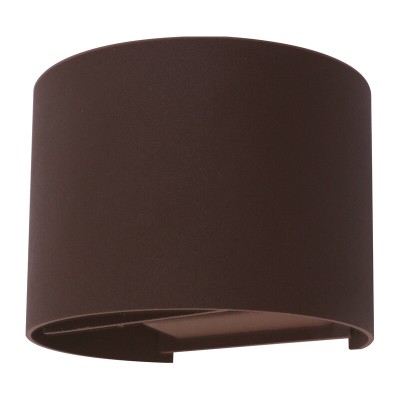 APPLIQUE GANDALF LED MARRONE 2X5W 4000K IP54