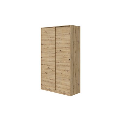 ARMADIO 2 ANTE SCORREVOLI 120X50X200 CM  ROVERE