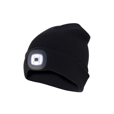 CAPPELLO LIGHTHOUSE C/LUCE LED RICARIC. NERO