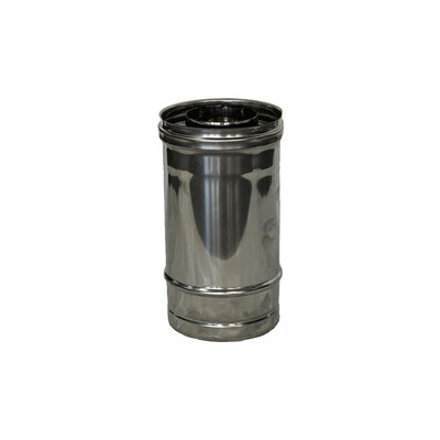 C TUBO INOX D 25 X H  50 CM