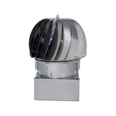 C FUMAIOLO GIREVOLE INOX QUADRO 22X22CM