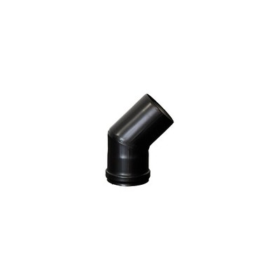 C CURVA A 45  P/STUFA A PELLET MF D  8 CM