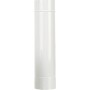 TUBO PORCELLANATO D 10 X H  50CM BIANCO CLASSIC