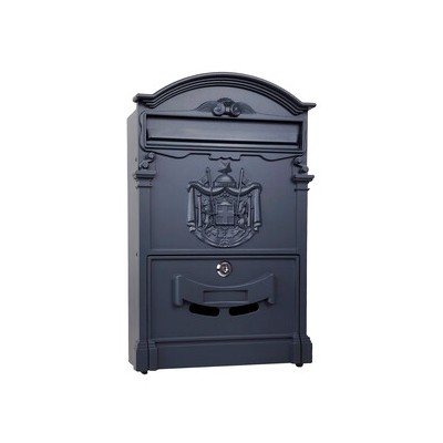 C CASSETTA POSTALE REGIA ANTRACITE 7016 25.5X9X41CM