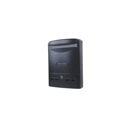 C CASSETTA POSTALE EUROPA NERO 9005 29X10X39CM