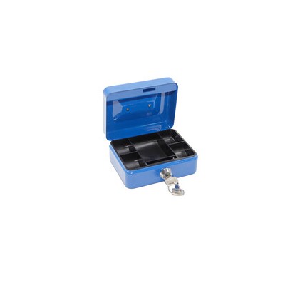 C CASSETTA PORTAVALORI BLU 5015 15.2X11.8X8CM
