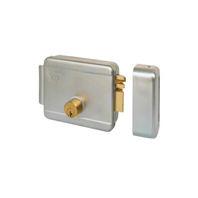 YALE 680 SERRATURA ELETTRICA CANCELLO 80 SX ZINC