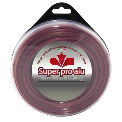 FILO NYLON ALUMADE QUADRO 4X 25 M RED