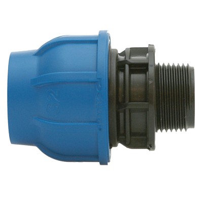 RACCORDO POLIPROP RACCORDO M D 16 MM X 1/2*