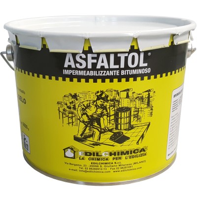 ASFALTO A FREDDO ASFALTOL DA 3,0 KG IMPERMEABILIZ