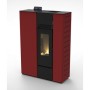 C STUFA PELLET CANALIZZATA STEROPE 12C BORDEAUX