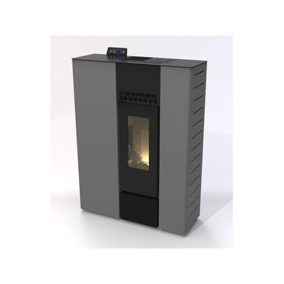 C STUFA PELLET CANALIZZATA STEROPE 12C ANTRACITE