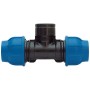 RACCORDO POLIPROP TEE F D 20 X 1/2 X 20 MM*