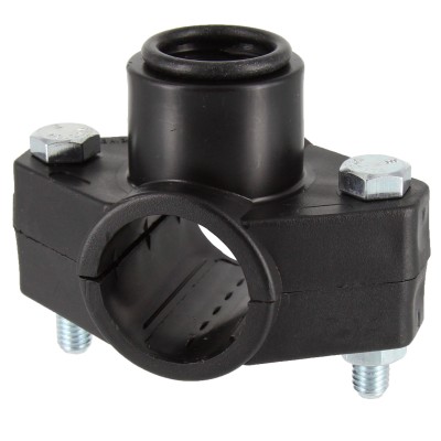 RACCORDO POLIPROP PRESA A STAFFA D 20MMX1/2 F*