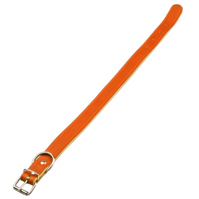 COLLARE P/CANI CUOIO DI BUFALO 20 X 440 MM