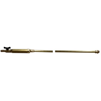 LANCIA IN OTTONE S/GETTO P/POMPA 70 CM*