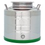 FUSTO OLIO ACCIAIO INOX AISI 304 30 L STD