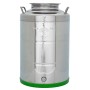 FUSTO OLIO ACCIAIO INOX AISI 304 50 L STD