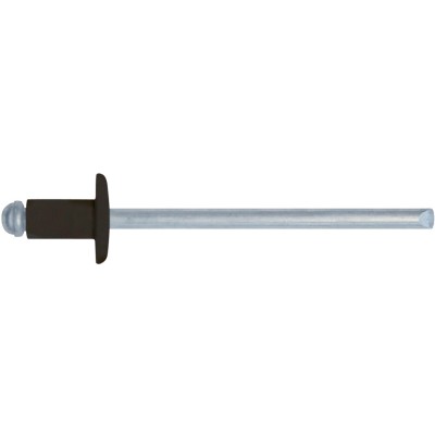 RIVETTI IN ALLUMINIO TESTA DI MORO 4,0X10