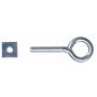 OCCHIOLI FERRO C/DADO N.4 D M6 X 40 MM   182*