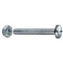 SC VITE P/FERRO TC 6X 25MM ZINC C/DADO 10 PZ