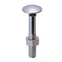 BS BULLONE C/DADO TTDQ 10X140MM ZINCATO 5 PZ