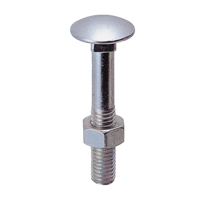 SC BULLONE C/DADO TTDQ  8X 80MM ZINCATO  6 PZ