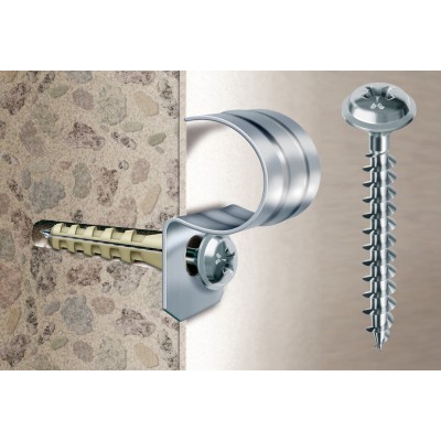 VITE UNIVERSALE FFL 5 X 50MM ZN BIANCA PANELVIT