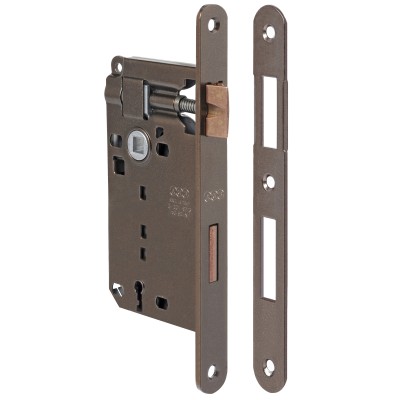 PATENT SERRATURA BRONZATA AGB Q.8/70 50 MM B.TONDO