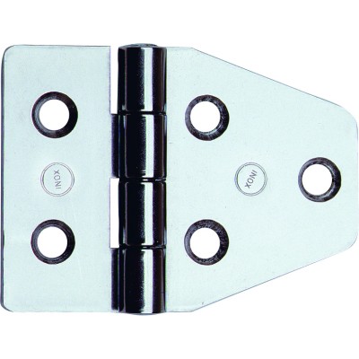 CERNIERA PERNO FISSO  852 IN INOX NAUTICA 55X40 MM