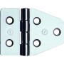 CERNIERA PERNO FISSO  852 IN INOX NAUTICA 55X40 MM