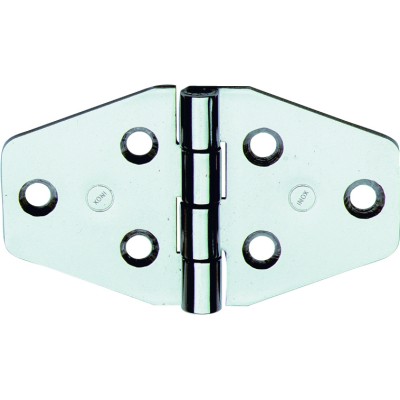 CERNIERA PERNO FISSO  854 IN INOX NAUTICA 70X40 MM