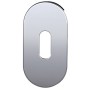 BOCCHETTA OVALE BASSA 28X6X60 INOX SAT F PATENT
