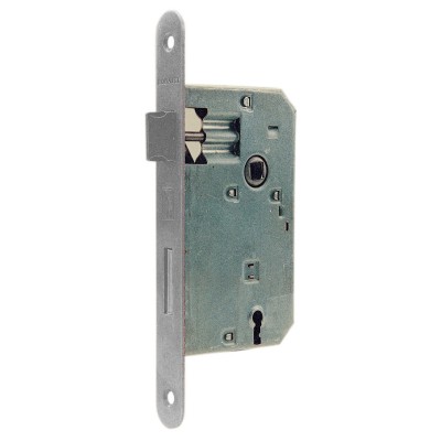 PATENT SERRATURA Q.8/70 GRIGIO 50 B. TONDO S/GACCIA