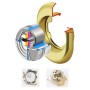 PROTECTOR MONOLITO BD 200 ACCIAIO OTTONE CRO SAT