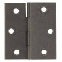 CERNIERA FRESATA 1/2 COLLO OTTONE BRON 40X35 MM*