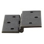 CERNIERA FRESATA 1/2 COLLO OTTONE BRONZ 50X40 MM*