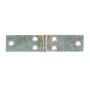 CERNIERA PERNO FISSO LUNGA ACC ZINC 119 X 28 MM