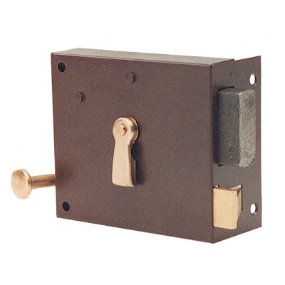 SERRATURA SCROCCO CATEN 2 MAND 175 DX  80X40 MM