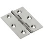 CERNIERA FRESATA PIANA NICHEL SATIN 40X35 MM