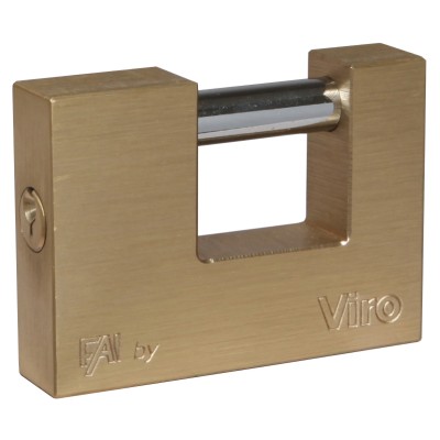 VIRO 507 FAI LUCCHETTO P/SERRANDA 90MM OTTONATO