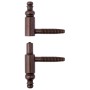 CERNIERA ANUBA ACCIAIO BRONZATO BAROCCO 16 MM*