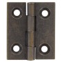 CERNIERA FRESATA PIANA OTTONE BRONZ 30X25 MM