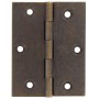 CERNIERA FRESATA PIANA OTTONE BRONZ 70X55 MM