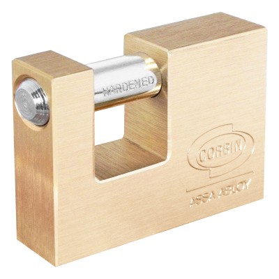 CORBIN PL311 LUCCHETTO P/SERRANDA 70MM OTTONATO