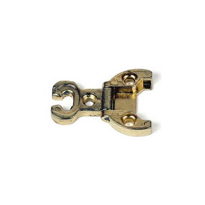 CERNIERA P/MOBILI A0054 OTTONATA 32X34 MM