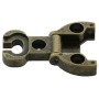 CERNIERA P/MOBILI A0054 BRONZO ANTIC 32X34 MM
