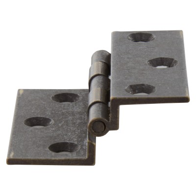 CERNIERA FRESATA C/COLLO OTTONE BRON 40X35 MM*
