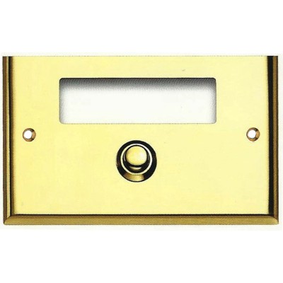 CAMPANELLO OTTONE GOLD NETTUNO C/FINESTRA  L V