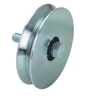 PL RUOTA P/CANC C/BULLONE A 1 CUSC  80 MM